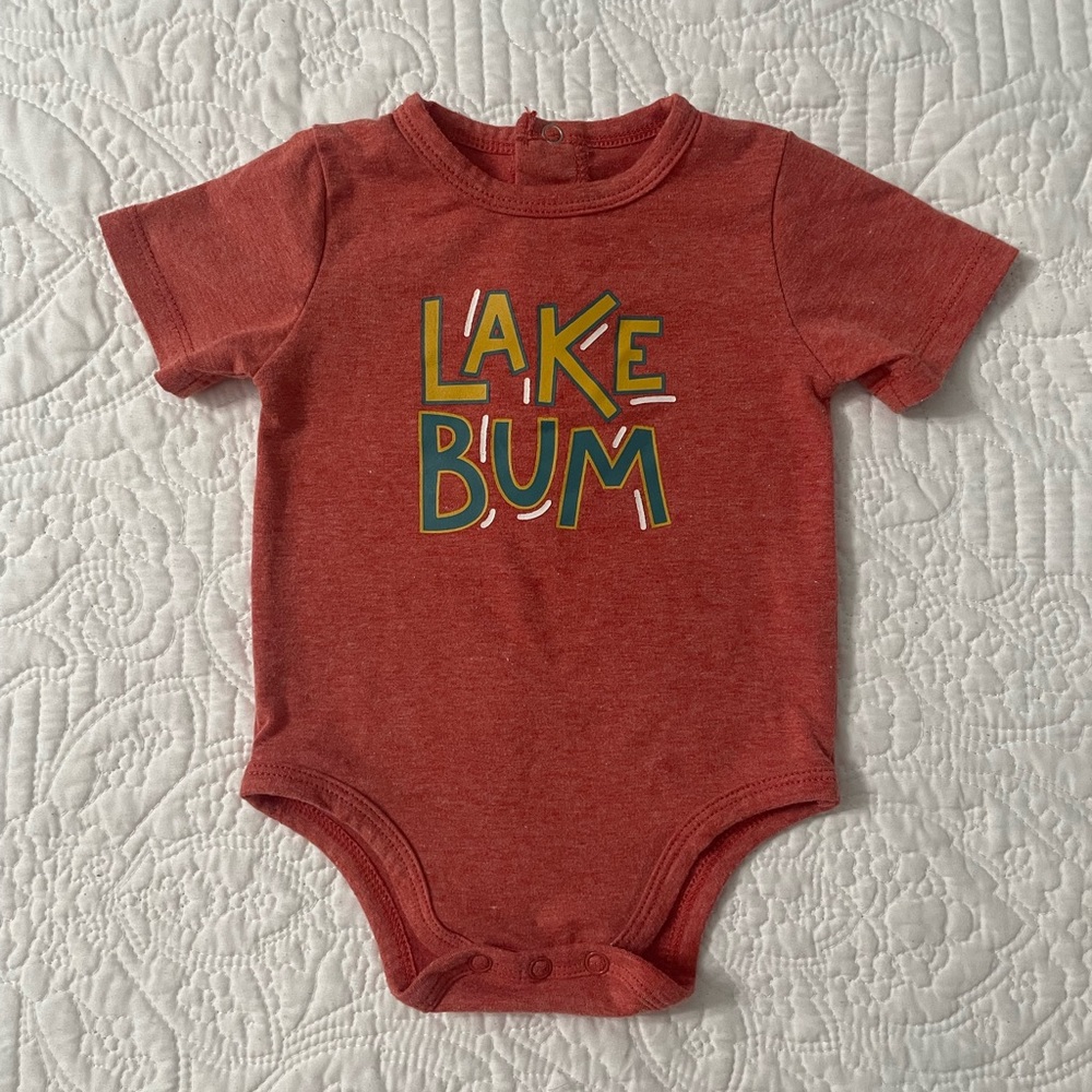 Mudpie Lake Bum Baby Bodysuit Set - Picture 3 of 12